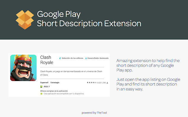What is the Google Play Short Description?