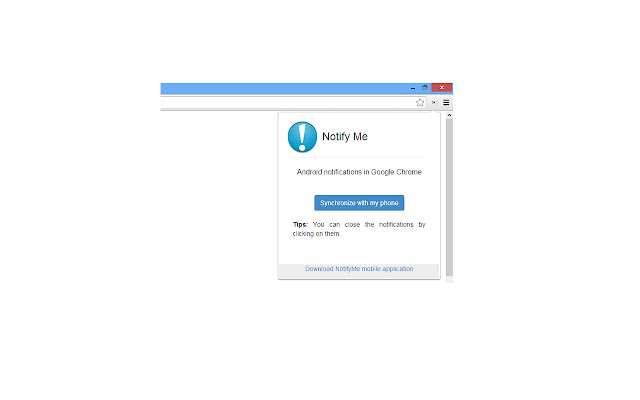 NotifyMe chrome谷歌浏览器插件_扩展第1张截图
