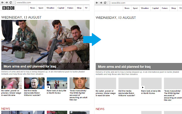 Imageless chrome谷歌浏览器插件_扩展第2张截图