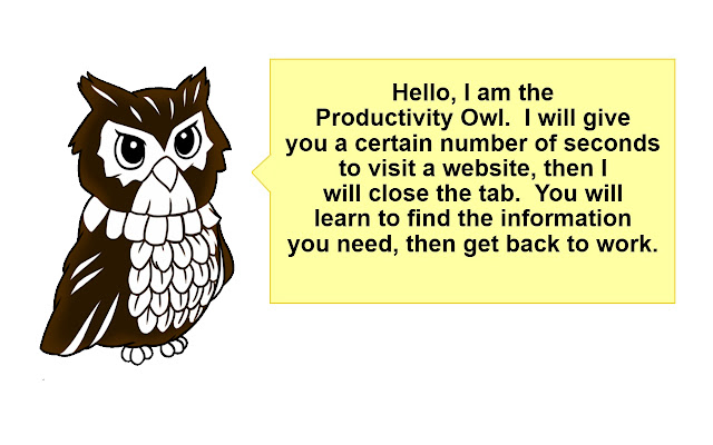 Productivity Owl chrome谷歌浏览器插件_扩展第1张截图