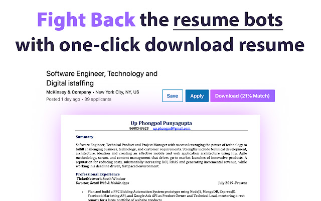 Jobgenic chrome谷歌浏览器插件_扩展第1张截图