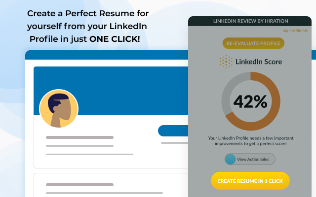 Hiration - Linkedin Review Chrome Extension chrome谷歌浏览器插件_扩展第2张截图