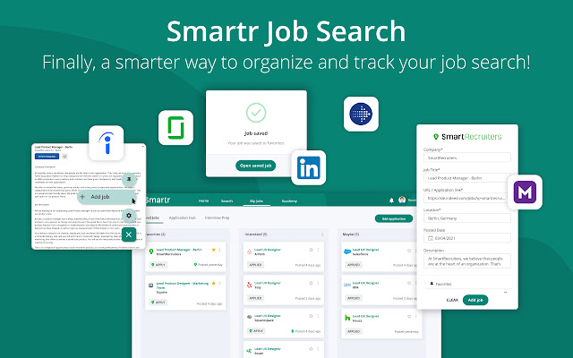 Smartr Job Search chrome谷歌浏览器插件_扩展第1张截图