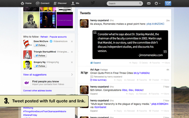 Pullquote chrome谷歌浏览器插件_扩展第3张截图