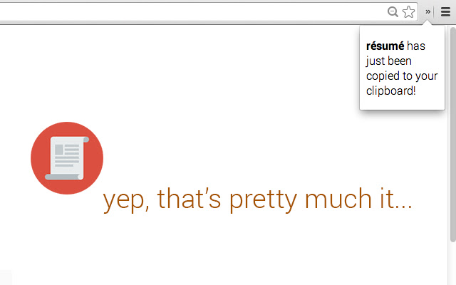 Resume chrome谷歌浏览器插件_扩展第1张截图