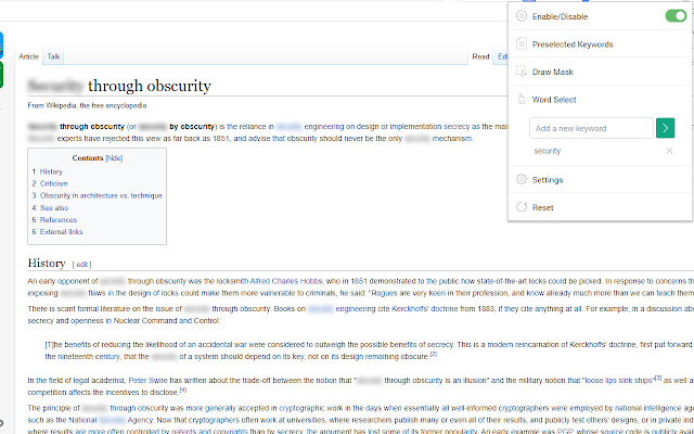 Obscurit.app chrome谷歌浏览器插件_扩展第2张截图