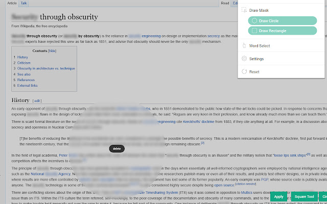 Obscurit.app chrome谷歌浏览器插件_扩展第3张截图