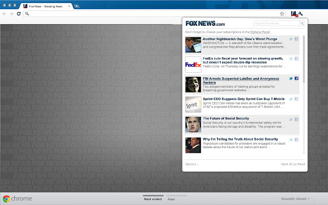 Fox News chrome谷歌浏览器插件_扩展第1张截图