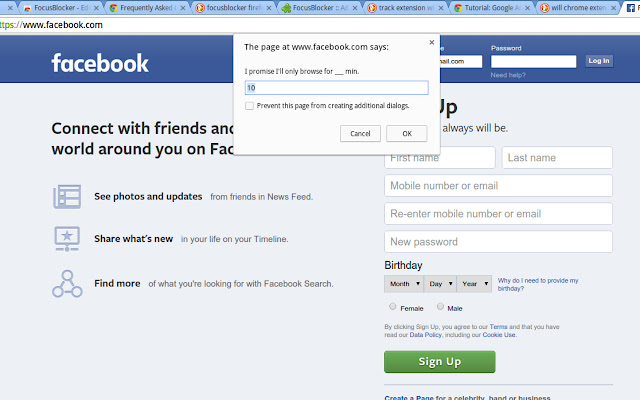 FocusBlocker chrome谷歌浏览器插件_扩展第1张截图