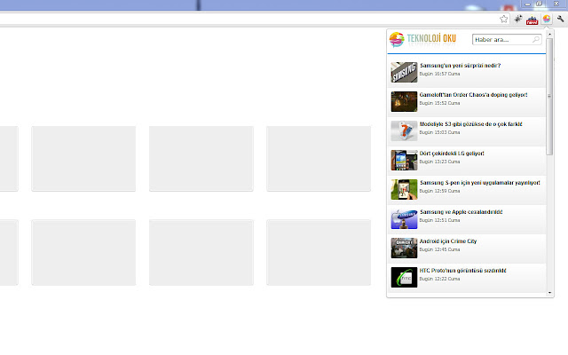 Teknoloji Oku chrome谷歌浏览器插件_扩展第1张截图