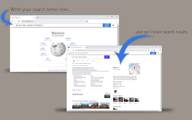 My Search Hub (Beta) chrome谷歌浏览器插件_扩展第2张截图