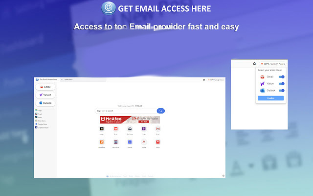 Get Email Access Here (Beta) chrome谷歌浏览器插件_扩展第1张截图