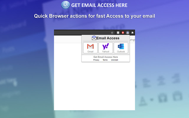 Get Email Access Here (Beta) chrome谷歌浏览器插件_扩展第2张截图