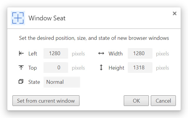 Window Seat chrome谷歌浏览器插件_扩展第1张截图