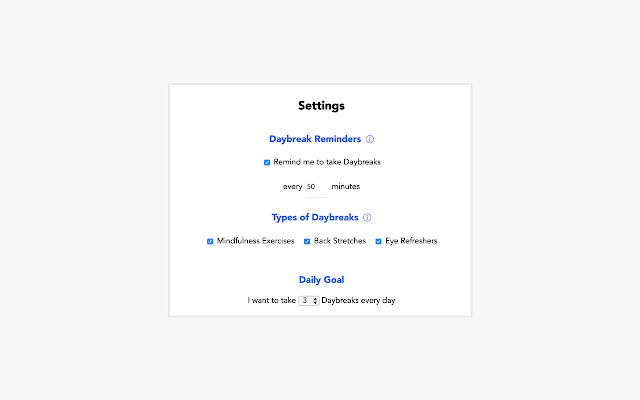 Daybreak chrome谷歌浏览器插件_扩展第5张截图