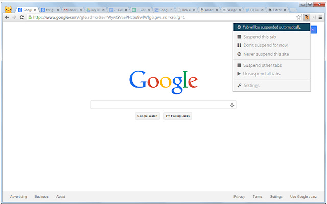 Universal Suspender chrome谷歌浏览器插件_扩展第1张截图