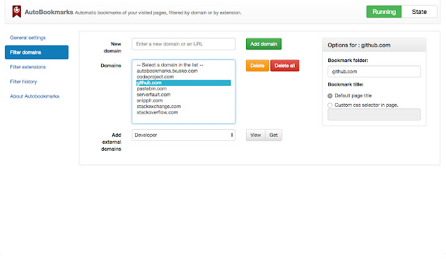 AutoBookmarks chrome谷歌浏览器插件_扩展第4张截图