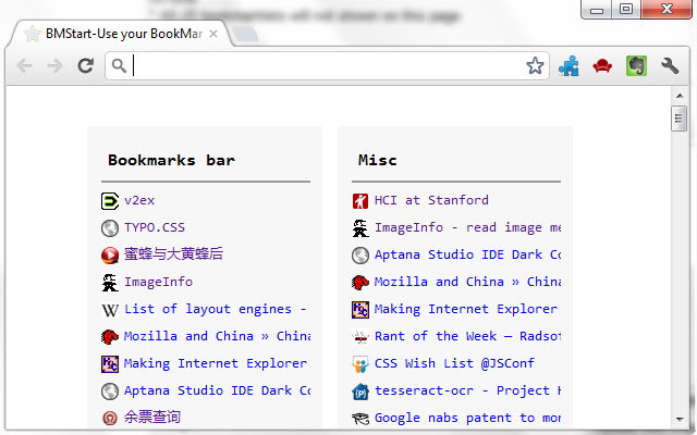 BMStart chrome谷歌浏览器插件_扩展第2张截图