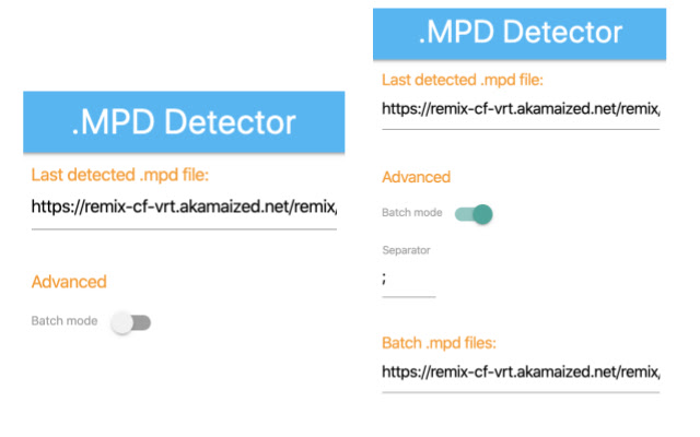 .MPD Detector chrome谷歌浏览器插件_扩展第1张截图