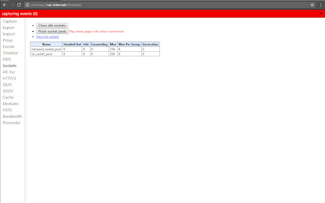 Flush DNS & close sockets chrome谷歌浏览器插件_扩展第3张截图