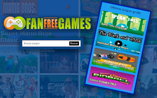Games, Free games - Games in Fanfreegames.com chrome谷歌浏览器插件_扩展第1张截图