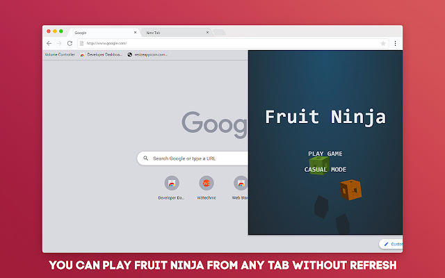 Fruit Ninja Offline Game chrome谷歌浏览器插件_扩展第1张截图