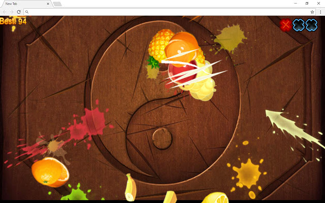 Fruit Ninja Online chrome谷歌浏览器插件_扩展第1张截图