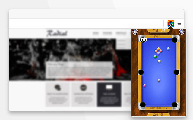 Pool Billiard Game chrome谷歌浏览器插件_扩展第2张截图