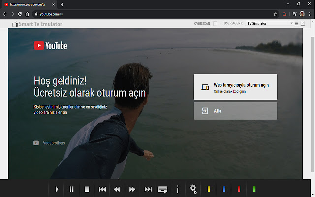 Smart TV Emulator chrome谷歌浏览器插件_扩展第2张截图