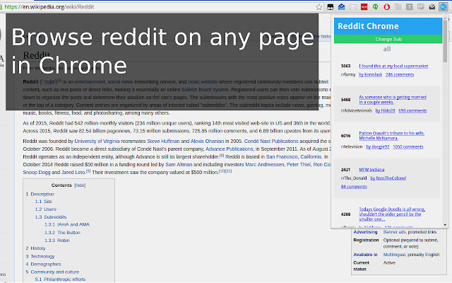 Reddit Chrome chrome谷歌浏览器插件_扩展第1张截图
