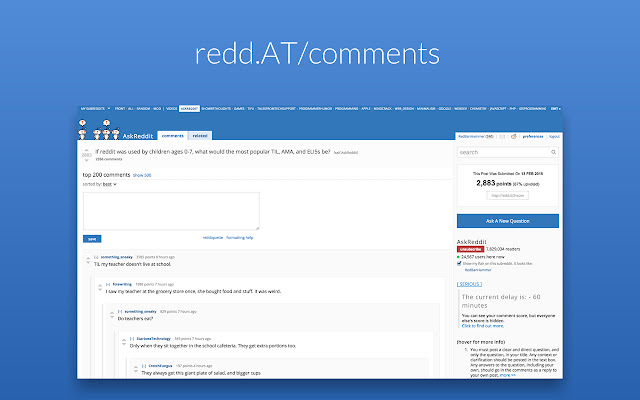 redd.AT - an [A]wesome [T]heme for reddit chrome谷歌浏览器插件_扩展第2张截图