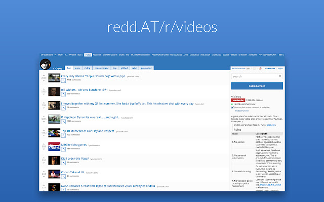 redd.AT - an [A]wesome [T]heme for reddit chrome谷歌浏览器插件_扩展第3张截图