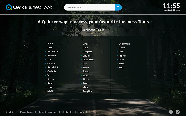 Qwik Business Tools chrome谷歌浏览器插件_扩展第2张截图