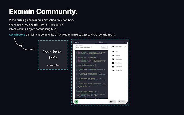 Examin chrome谷歌浏览器插件_扩展第1张截图