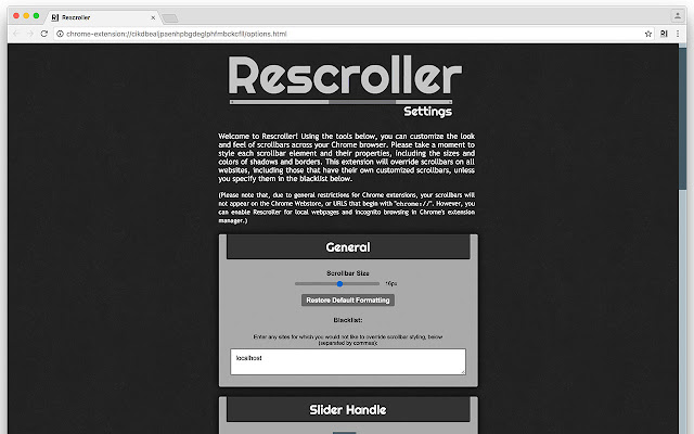 Rescroller chrome谷歌浏览器插件_扩展第2张截图