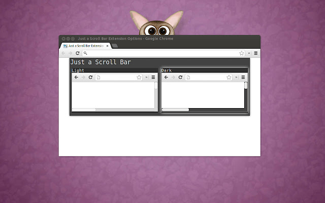 Just a Scroll Bar chrome谷歌浏览器插件_扩展第1张截图