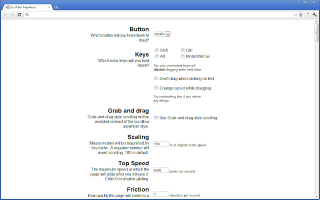Scrollbar Anywhere chrome谷歌浏览器插件_扩展第2张截图