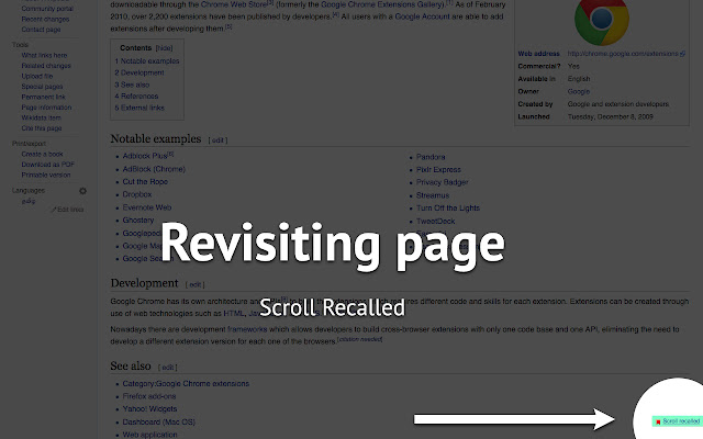 Scroll Recall chrome谷歌浏览器插件_扩展第4张截图