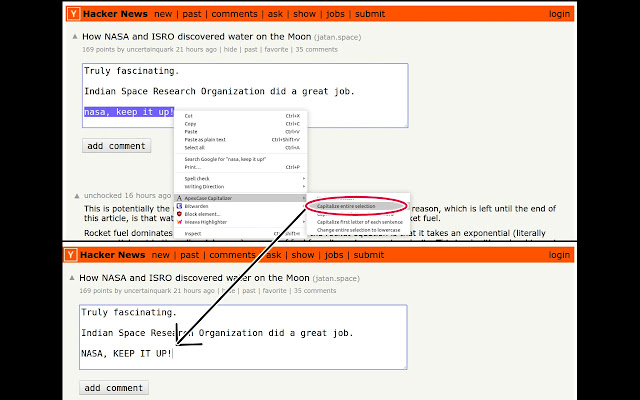 ApexCase Capitalizer chrome谷歌浏览器插件_扩展第2张截图