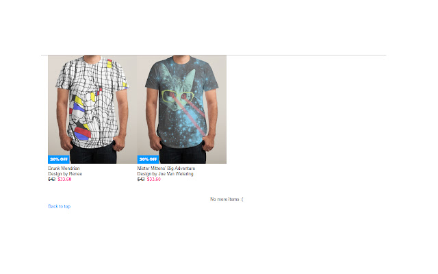 Threadless Infinite Scroll chrome谷歌浏览器插件_扩展第3张截图