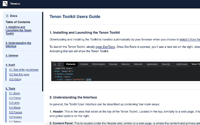 Tenon Toolkit chrome谷歌浏览器插件_扩展第2张截图