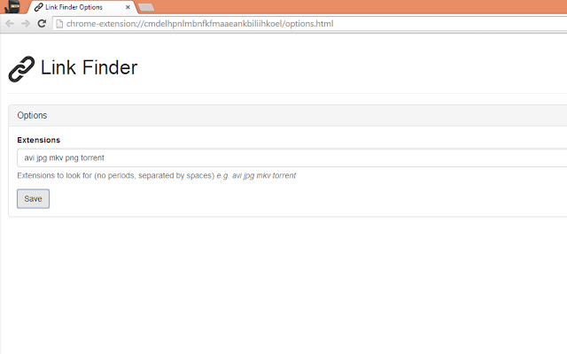 Link Finder chrome谷歌浏览器插件_扩展第2张截图