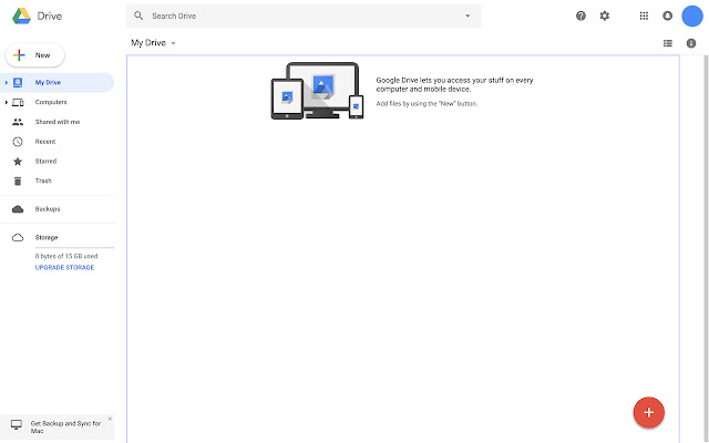 Floating Action Button for Google Drive chrome谷歌浏览器插件_扩展第1张截图