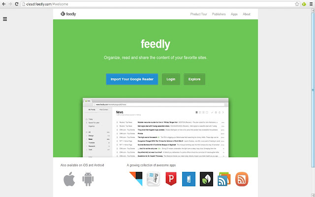 Feedly Cloud Access Beta chrome谷歌浏览器插件_扩展第1张截图