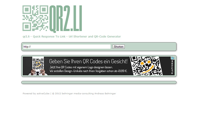 qr2.li URL shortener chrome谷歌浏览器插件_扩展第2张截图