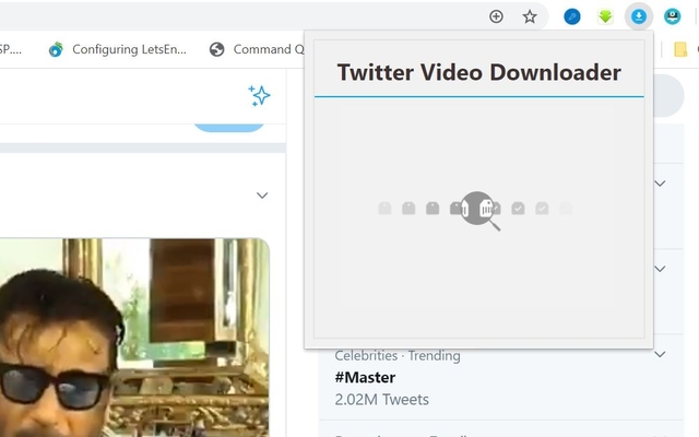 Twitter video downloader chrome谷歌浏览器插件_扩展第1张截图
