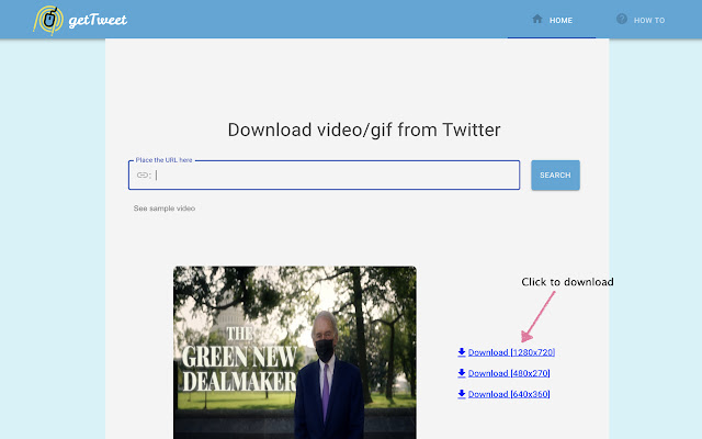 Twitter based video/gif downloader | getTweet chrome谷歌浏览器插件_扩展第2张截图