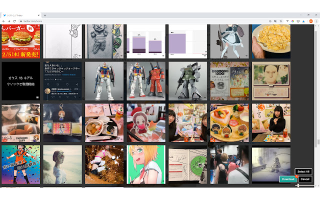 TwitterImageDownloader chrome谷歌浏览器插件_扩展第2张截图
