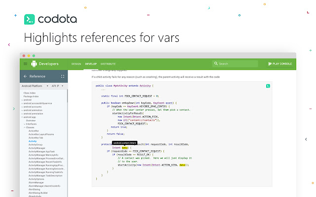 Codota - Java Code Viewer Developer Tool chrome谷歌浏览器插件_扩展第3张截图