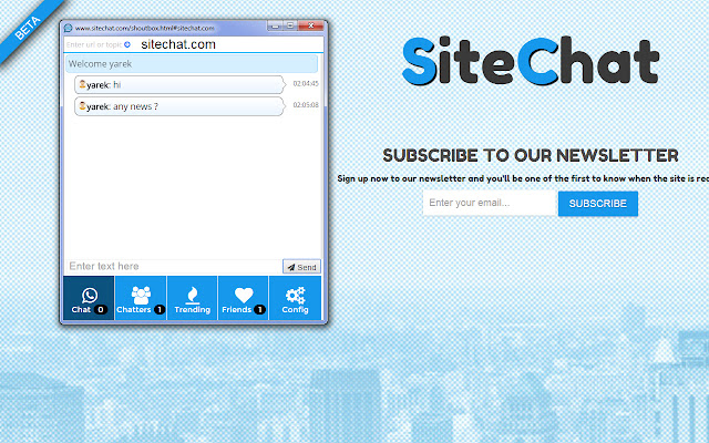 SiteChat chrome谷歌浏览器插件_扩展第1张截图